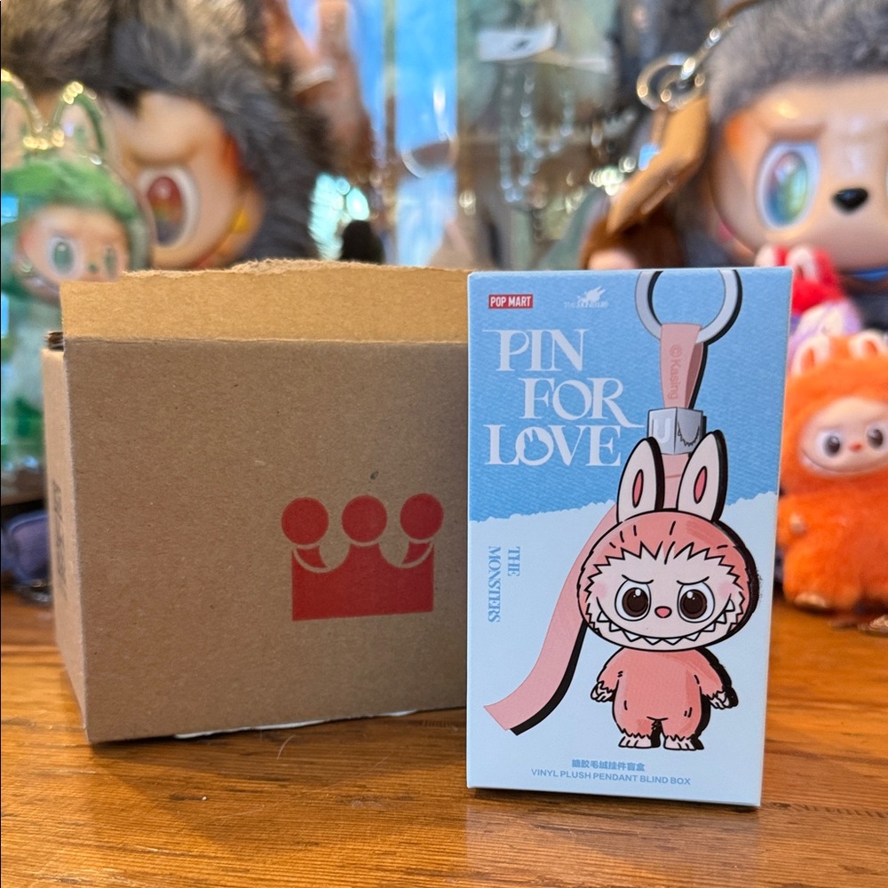Authentic Pop Mart Pin for Love Labubu confirmed Y